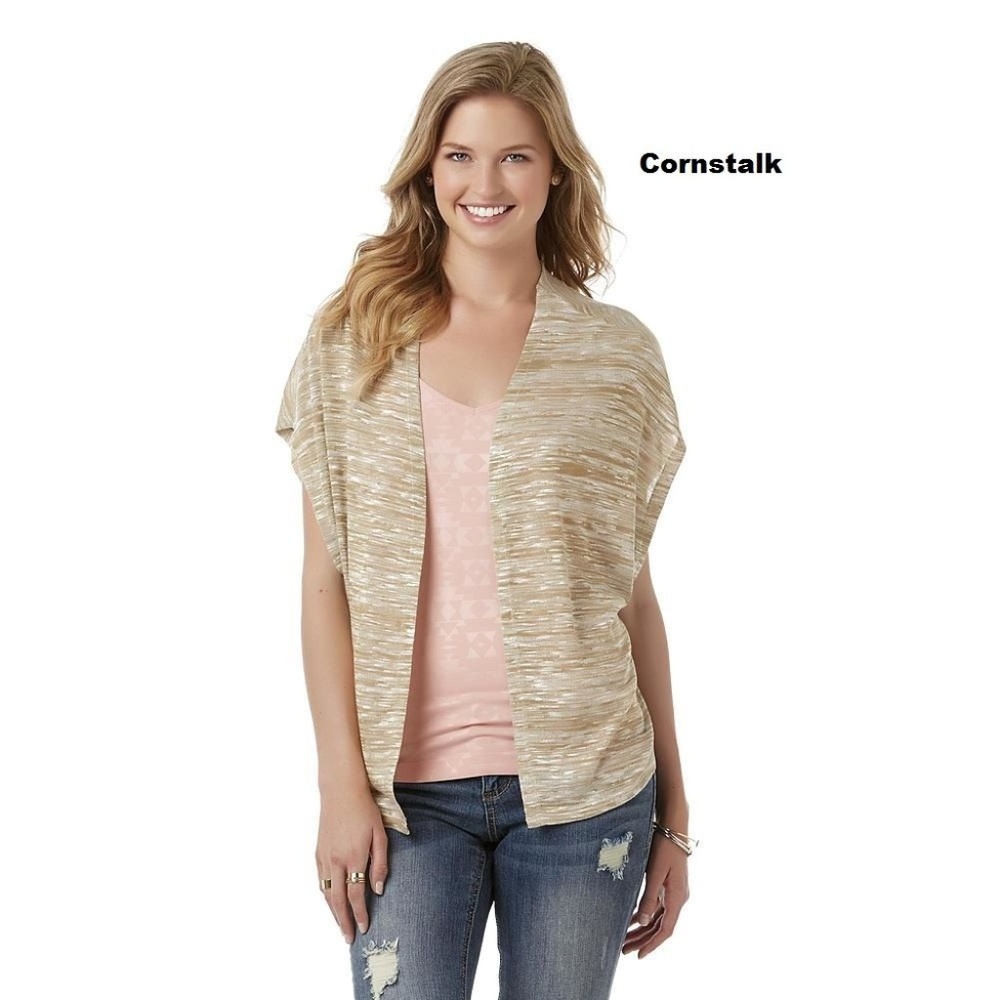 Bongo Juniors Open Front Cardigan size S M L NEW